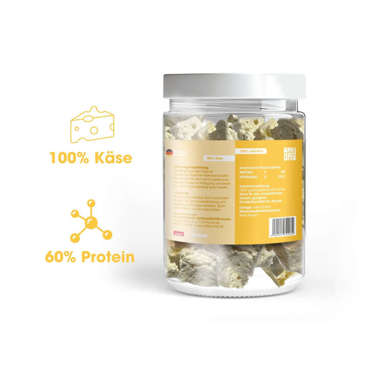 KAUDAS Hundeleckerli KäsePur Natursnack